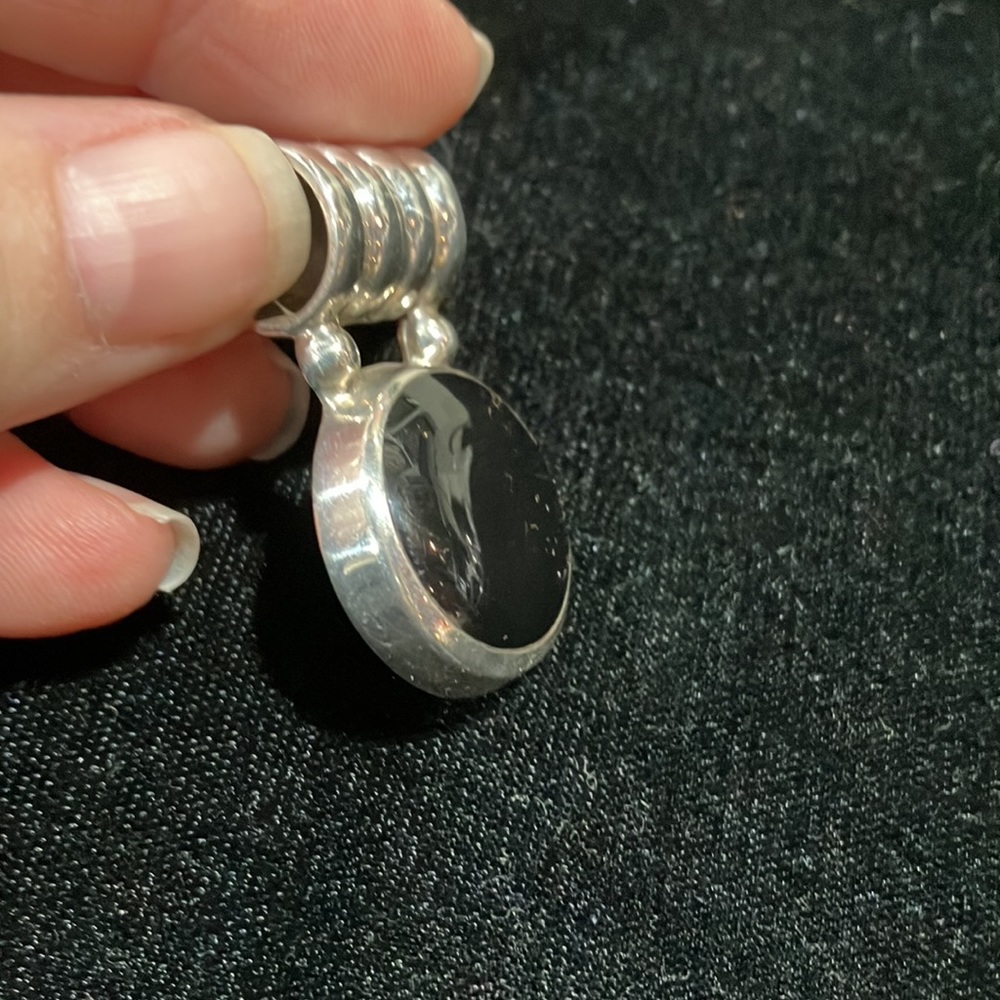 Sterling Silver 925 Pendant -D6 - Picture 2 of 4